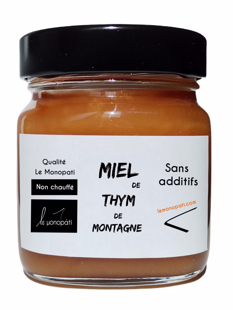 Miel de Thym de Montagne Le Monopati 250g