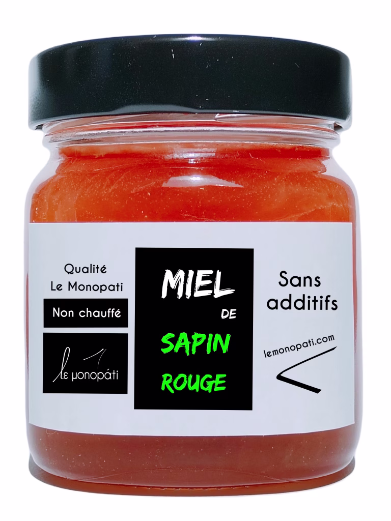 Miel de Sapin Rouge Le Monopati 250g