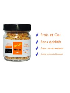 Pollen dabeille Bio et Frais Le Monopati 4
