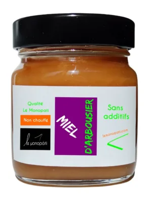 Miel d'Arbousier Bio Amer Le Monopati n°1 en France