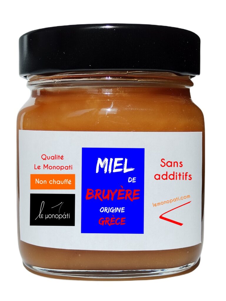 Miel de Bruyère Bio Le Monopati n°1 Vertus, propriétés et bienfaits contre la prostate
