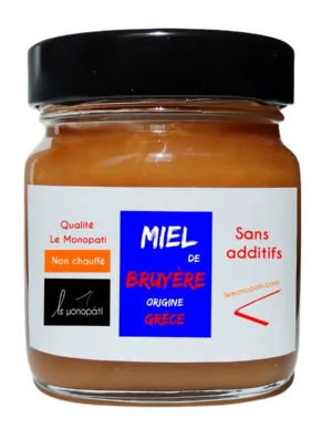 Miel de Bruyère Bio Le Monopati n°1 Vertus, propriétés et bienfaits contre la prostate