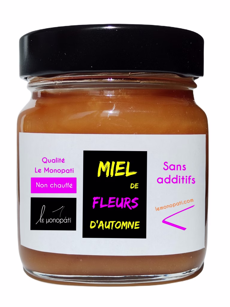 Miel de Fleurs d'Automne Le Monopati 250g