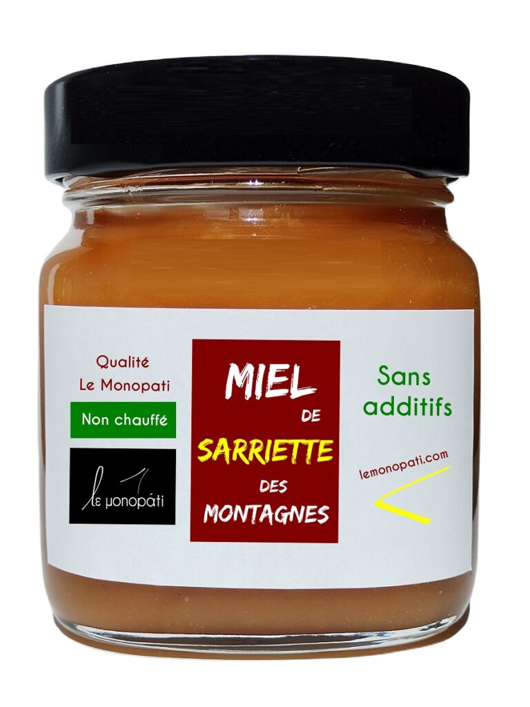 Miel de sarriette Le Monopati 250g n°1