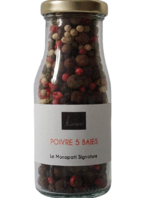 Poivre 5 Baies Le Monopati Signature 68g