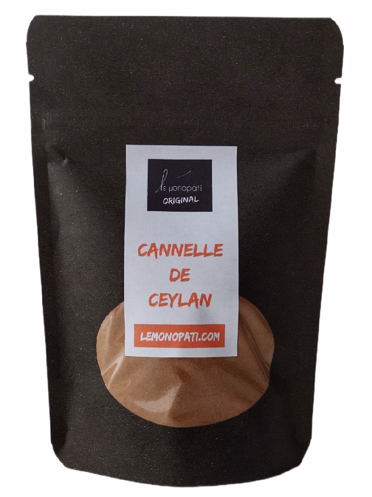 Cannelle de Ceylan en poudre Le Monopati Original 60g
